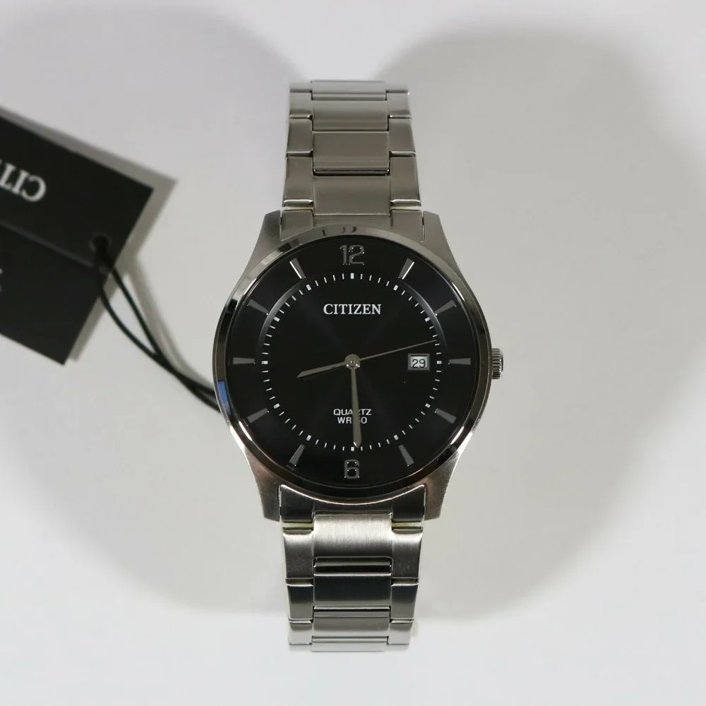 Citizen Black Dial Men's 39mm Watch! NIB!